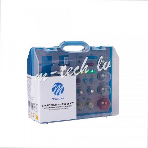 ZZ21 - M-TECH  spare bulb Set 19 pcs – 2x H4 12V Rīga - foto 1