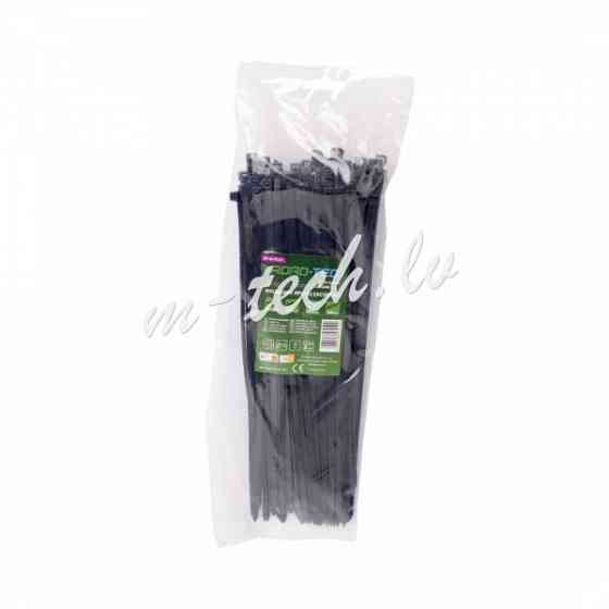 CTB-5X250 - ROAD-TEQ Nylon Cable Ties. size: 4.8x250mm. 100 pcs. black. Rīga