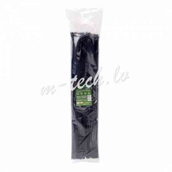 CTB-5X500 - ROAD-TEQ Nylon Cable Ties. size: 4.8x500mm. 100 pcs. black. Rīga