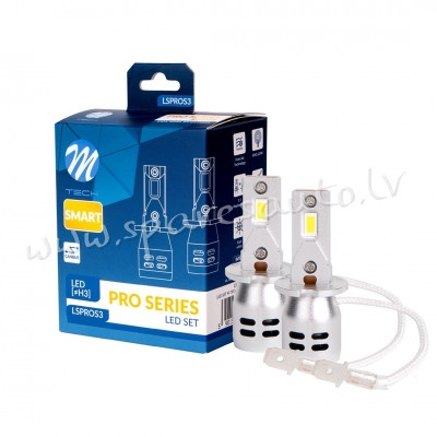 LSPROS3 - H3 LED SET M-TECH PRO SMART SERIES H3 - Spuldzite Led - UNSORTED LED SET Rīga - foto 1