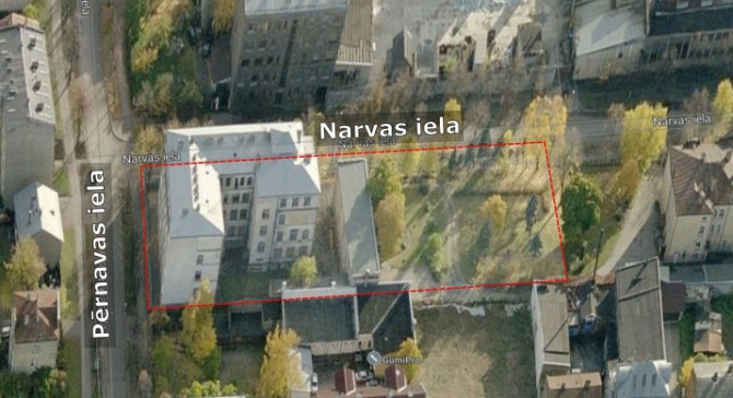 Pārdod investīciju objektu Pērnavas ielā 70!  Īpašums sastāv no diviem zemesgabaliem ar Rīga - foto 3