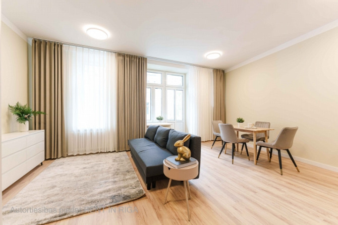 Jauns Studio dzīvoklis Rīgas Centrā ar Superīgu balkonu!  Dzīvoklis ietver dzīvojamo istabu, Rīga - foto 10