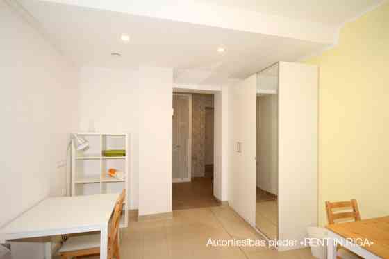 Furnished one room apartment on Aleksandra Caka street 126A, opposite the Center sports quarter.   T Rīga