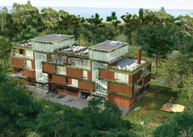 Tiek pārdots perespektīvs investīciju objekts Jūrmalā, ļoti laba atrašanās vieta, 100 m no Jūrmala - foto 2