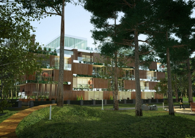 Tiek pārdots perespektīvs investīciju objekts Jūrmalā, ļoti laba atrašanās vieta, 100 m no Jūrmala - foto 3