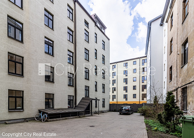 Projekts - Valdemāra Rezidence, pagalma ēka, renovēta māja, labiekārtots apzaļumots pagalms, Rīga - foto 18