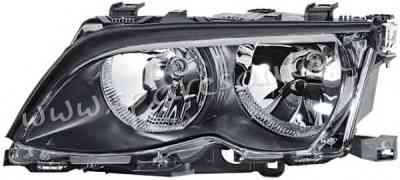 ZBM111072L - 'OEM: 63 12 6 910 955' SDN/Touring, with motor for headlamp levelling, Black, H7/H7, W5 Rīga