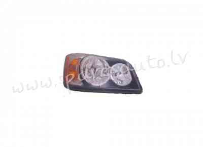 ZTY1136(N)R - 'OEM: 8113048310' TYC, (04-), Chrome, Black, HB3/HB4, SAE (USA TYPE) R - Priekšējais L Rīga
