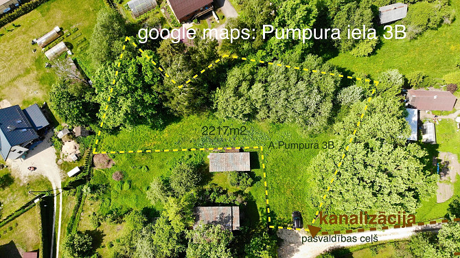 Apbūves Gabals uz Nomaksu Lielvārdē Lielvārde - foto 1