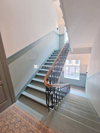 Projekts - Matīsa 38, fasādes māja, renovēta māja, labiekārtots apzaļumots pagalms, slēgta Rīga - foto 16