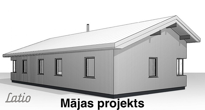 Zemes gabals ar saskaņotu dzīvojamās mājas projektu Pārlielupē  izcila vieta Jūsu ģimenes Jelgava un Jelgavas novads - foto 3