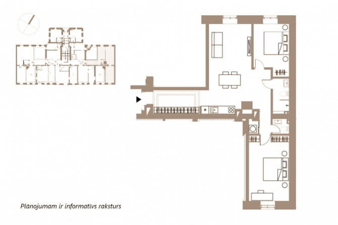 Достойную внимания квартиру со скидкой в Тихом Центре.  Квартира с камином, Рига - изображение 11