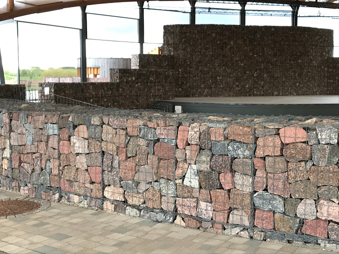 Daudzkrāsainas Laukakmens Šķembas Gabioniem u.c. Nolūkiem Pļaviņas - foto 1