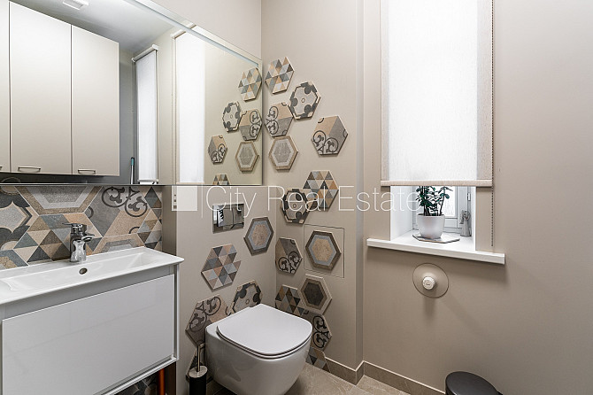 Projekts - Vidus 11, zeme īpašumā, fasādes māja, renovēta māja, fasāde ar dekoratīvo Rīga - foto 16