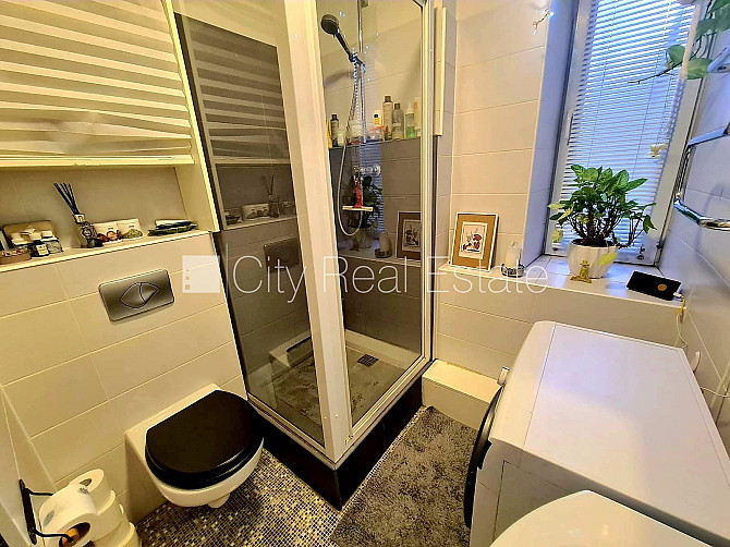 Zeme īpašumā, pagalma māja, ieeja no pagalma, logi vērsti mājas abās pusēs, studio tipa, Rīga - foto 20