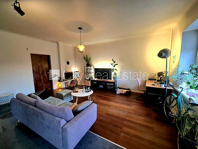 Zeme īpašumā, pagalma māja, ieeja no pagalma, logi vērsti mājas abās pusēs, studio tipa, Rīga - foto 3
