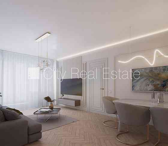 Проект - Kalpaka Residence, фасадный дом, реновированный дом, благоустроенная озеленённая Рига