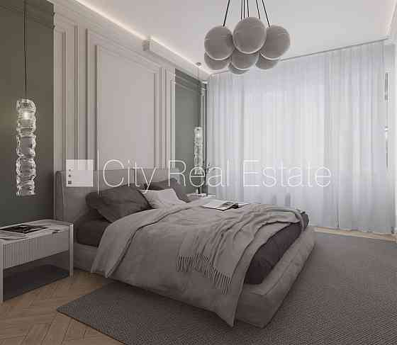 Проект - Kalpaka Residence, фасадный дом, реновированный дом, благоустроенная озеленённая Рига
