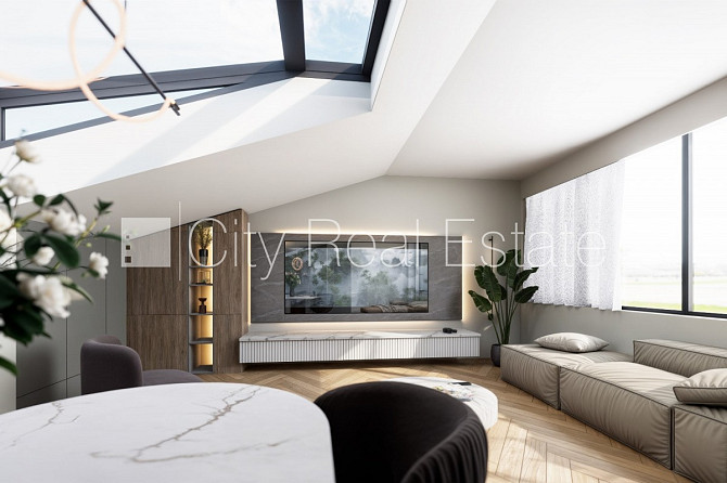 Проект - Kalpaka Residence, фасадный дом, реновированный дом, благоустроенная озеленённая Рига - изображение 1