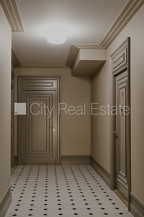 Проект - Kalpaka Residence, фасадный дом, закрытый двор, вход с улицы, мансарда, лифт, Рига - изображение 8