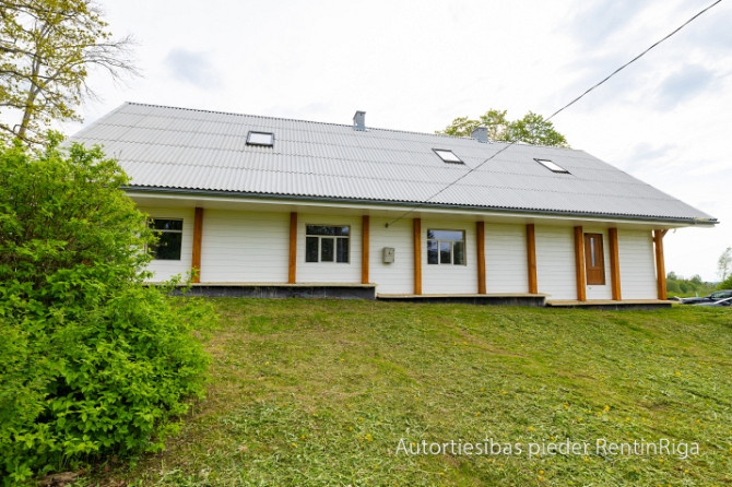 Kvalitatīvi un pārdomāti būvēta lauku māja no dabīgiem un ilgtspējīgiem materiāliem. Cēsis un Cēsu novads - foto 6