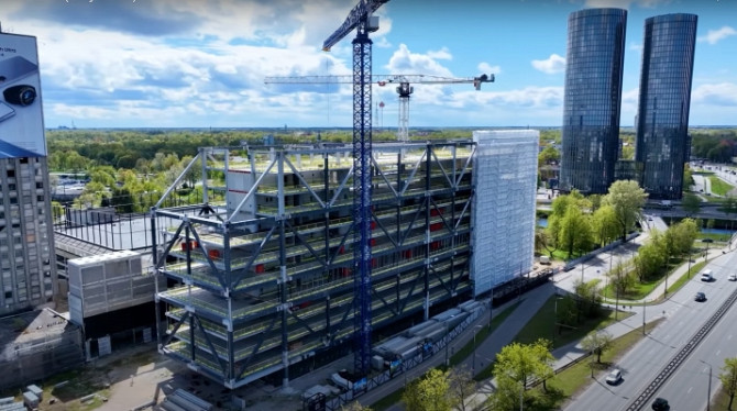 Preses Nama Kvartāls  stilīgākā biroju ēka Rīgā !  + Biroji būs pieejami jau 2026. gada Rīga - foto 10