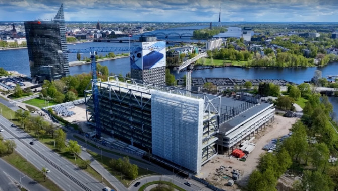 Preses Nama Kvartāls  stilīgākā biroju ēka Rīgā !  + Biroji būs pieejami jau 2026. gada Rīga - foto 11