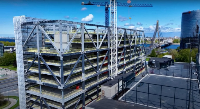 Preses Nama Kvartāls  stilīgākā biroju ēka Rīgā!  + Biroji būs pieejami jau 2026. gada Rīga - foto 11