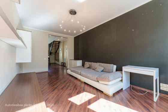Two-Storey Apartment with a Terrace at the Corner of Kr.Valdemāra and Zaubes Street  Located on the  Рига
