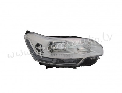 ZCT1128L - 'OEM: 6208H8' TYC, (08-10), without motor for headlamp levelling, ECE L - Priekšējais Luk Rīga - foto 1