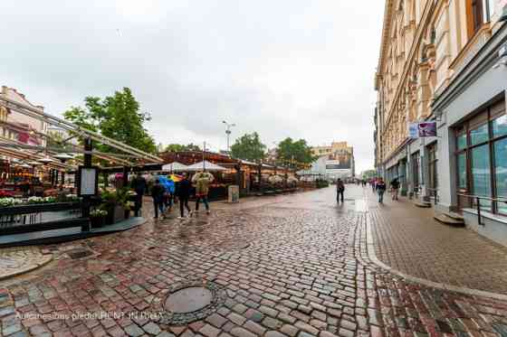 Premises ready for a food service business, located at Kaļķu Street 8  one of the busiest pedestrian Rīga