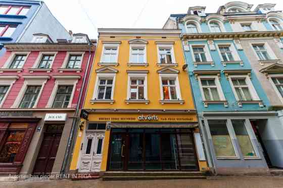 Premises ready for a food service business, located at Kaļķu Street 8  one of the busiest pedestrian Rīga