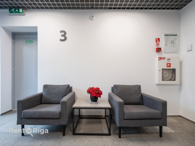Modern office in the Quiet Centre, located on the 3rd floor of a newly built office building.  The l Рига - изображение 8