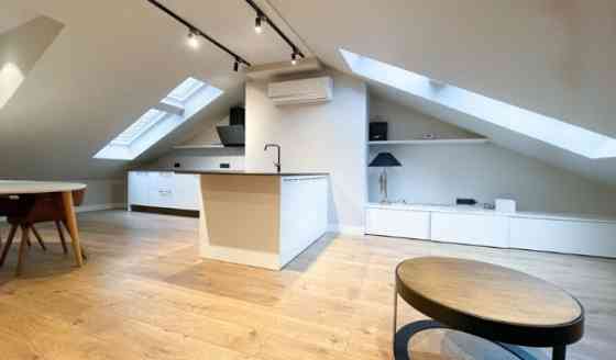 Furnished two-room apartment in a new project on Cēsu street.  The apartment is located on the 4th f Рига