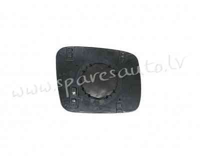 SVWM1003L - 'OEM: 701857521Q' EDA PARTS, heated, chromed glass, ASPHERICAL L - Spoguļa Stikls Ar Pam Рига