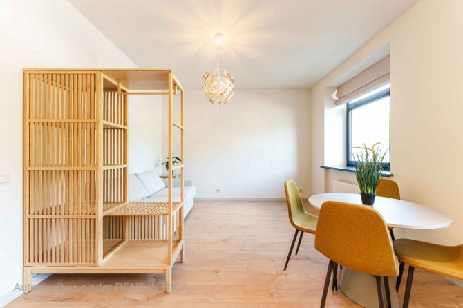Mūsdienīgs un līdz detaļām pārdomāts studio tipa dzīvoklis Lielirbes ielā 9a  lokācijā, Rīga - foto 8