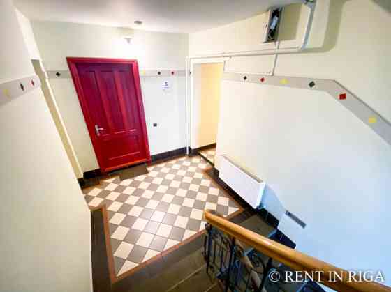 Apartment in a Renovated Pre-War Building.  Property highlights:  Bright apartment with large window Rīga