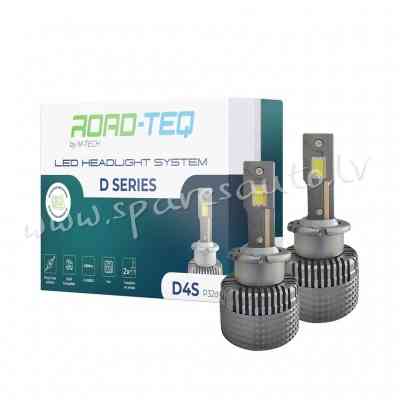LZND4S - D4S ROAD-TEQ D4S LED - Plug'Play - 2pcs/set - Spuldzite Led D Series - UNSORTED LED SET Rīga