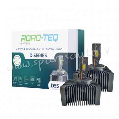 LZND5S - D5S ROAD-TEQ D5S LED - Plug'Play - 2pcs/set - Spuldzite Led D Series - UNSORTED LED SET Rīga
