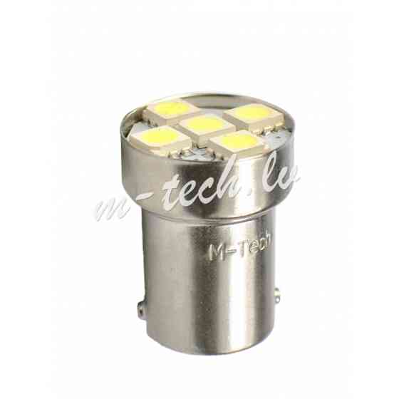 L075W - LED L075W - BA15s G18 5xSMD5050 White Rīga