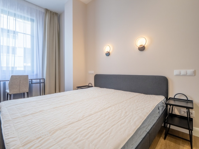 Elegants un kvalitatīvi izveidots dzīvoklis vienā no visstraujāk attīstošajām Rīgas centra Rīga - foto 18