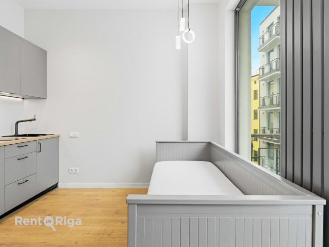 Cтудия с продуманным до мелочей дизайном в динамично развивающемся центре Риги Рига - изображение 20