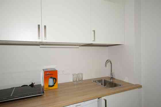 Furnished two rooms apartment on the Aleksandra Caka street, opposite the Center sports quarter.  Ad Рига