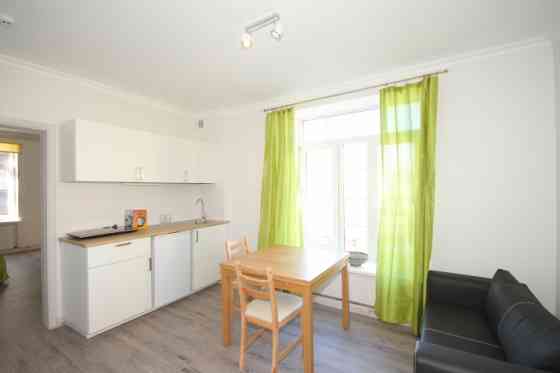 Furnished two rooms apartment on the Aleksandra Caka street, opposite the Center sports quarter.  Ad Рига