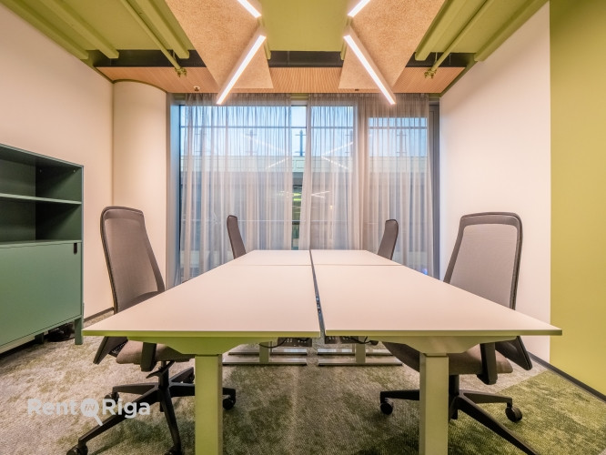 Iznomā Co-working space biroju Galerija Rīga!  Bez sākotnējiem ieguldījumiem  pilnībā Rīga - foto 1