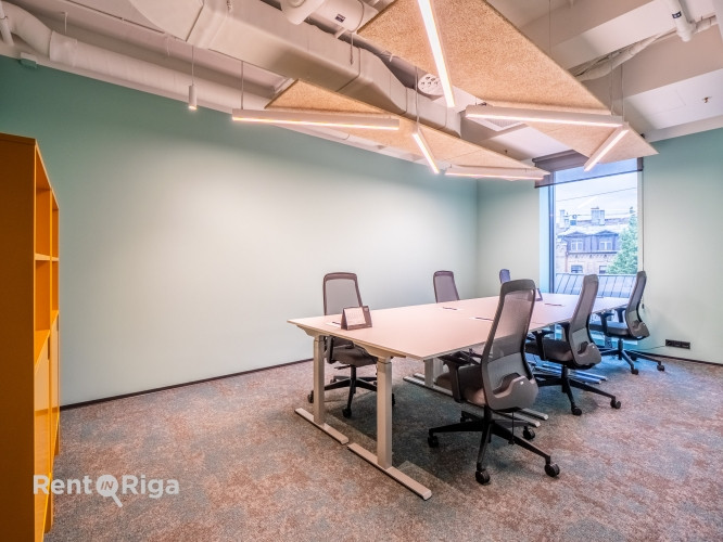 Iznomā Co-working space biroju Galerija Rīga!  Bez sākotnējiem ieguldījumiem  pilnībā Rīga - foto 1