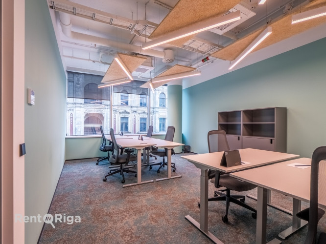 Iznomā Co-working space biroju Galerija Rīga!  Bez sākotnējiem ieguldījumiem  pilnībā Rīga - foto 2