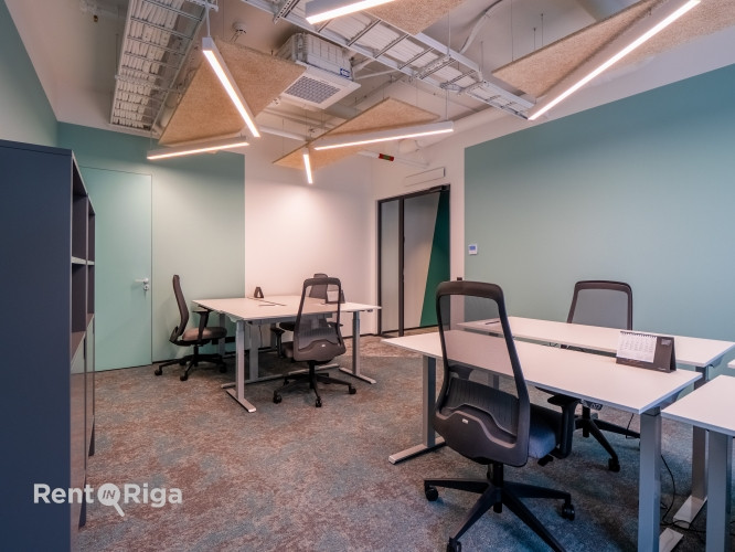 Iznomā Co-working space biroju Galerija Rīga!  Bez sākotnējiem ieguldījumiem  pilnībā Rīga - foto 1
