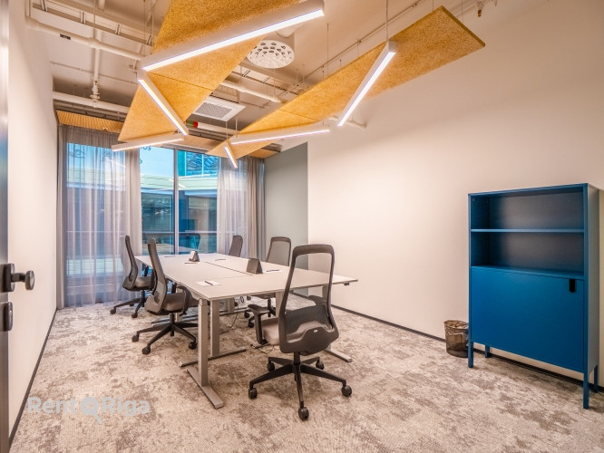 Iznomā Co-working space biroju Galerija Rīga!  Bez sākotnējiem ieguldījumiem  pilnībā Rīga - foto 1