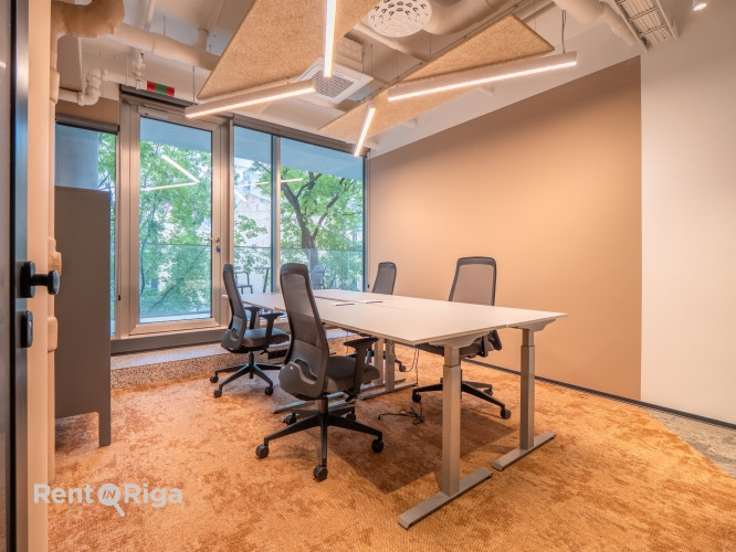 Iznomā Co-working space biroju Galerija Rīga!  Bez sākotnējiem ieguldījumiem  pilnībā Rīga - foto 1